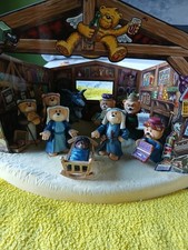 Bad Taste Bears Rare Complete Nativity Set in original packaging.