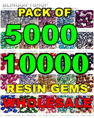 5000 10000 resin flat - flat, back