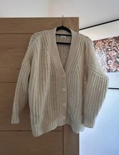 Babaa cardigan 100% wool cream