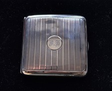 Sampson Mordan & Co Solid Silver Cigarette Case 1919 Weighs 94 grams