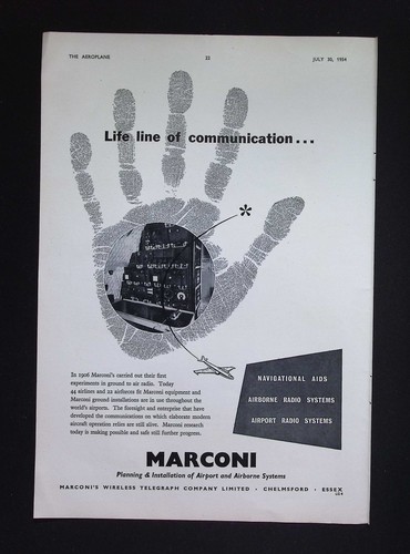 Original 1954 advert - original,