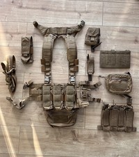 OPS Minimo Tactical Chest Rig, tan, pouches, used once