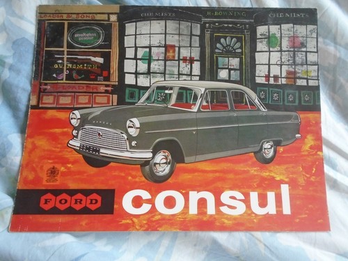 Ford consul brochure sep - ford,