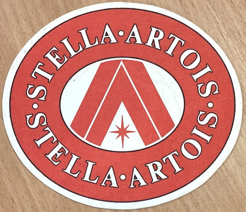 Stella artois beer mat - beer,