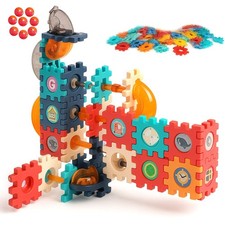 Pcs kids marble run race - marble,