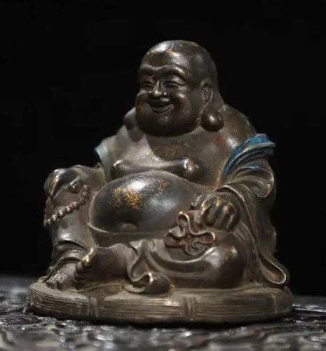 Chinese buddha bronze statue - bronze,