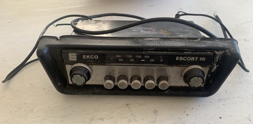 Genuine classic car radio - car,