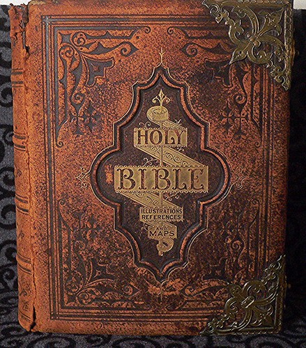 Illust family bible old - illust.,