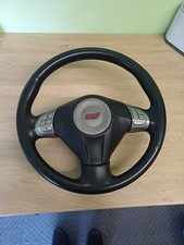 Genuine Leather Steering Wheel For: Subaru Impreza GRB GVB WRX STI 08-14