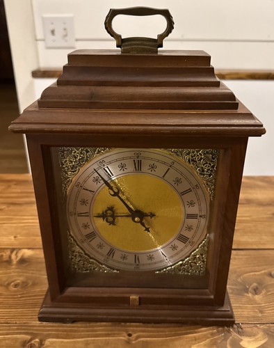 Vintage hermle mantle clock - mantle,