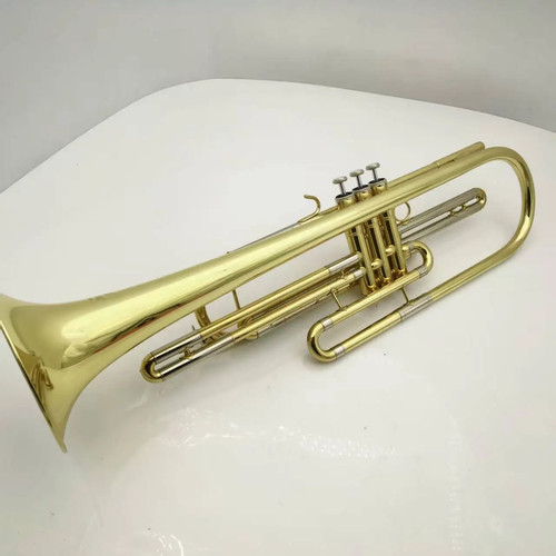 New bass trumpet flat brass - new, b
