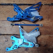 Yamaha R1 Blue Rearset