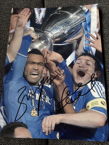 Signed frank lampard and - lampard, jose