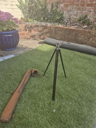 Vintage german brass - &, enamel