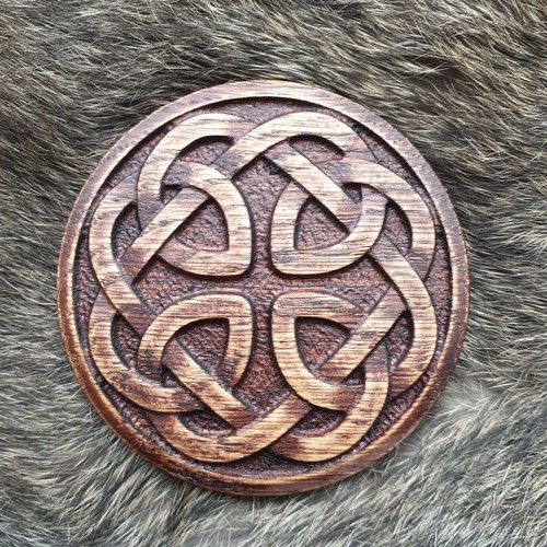Carved celtic knot decorative - celtic,