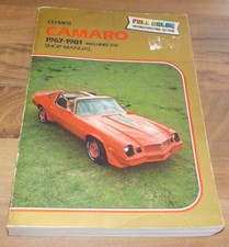 1967-1981 CAMARO Service Manual_Z28 SS Rally_1968 1969 1970 1971 1972 1973 74 75