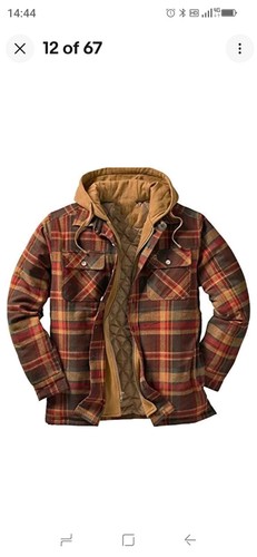 New men plaid work - plaid, jacket