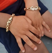 9ct Gold GF Kids Patterned