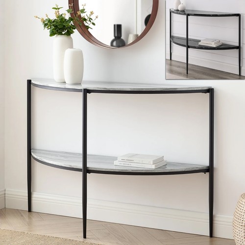Half moon tiered marble - half,