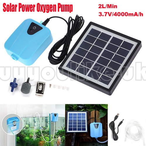 Solar power oxygenator - solar,