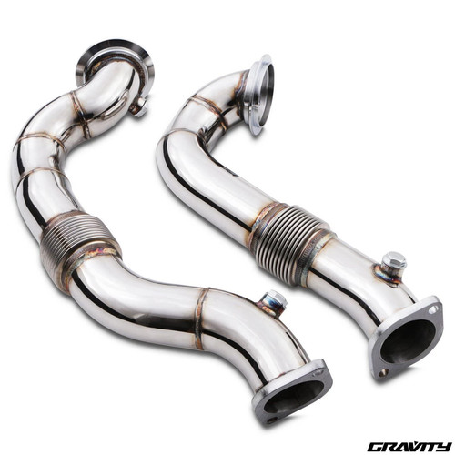 Stainless steel exhaust - stainless,