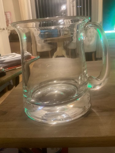 Vintage hand blown pint - blown, 1