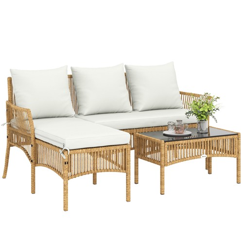 Outsunny piece rattan - outsunny,