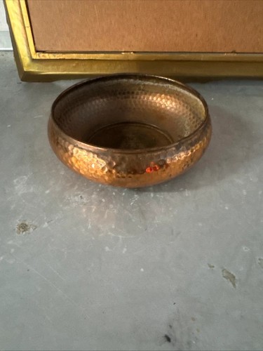 Vintage hand hammered solid - vintage,