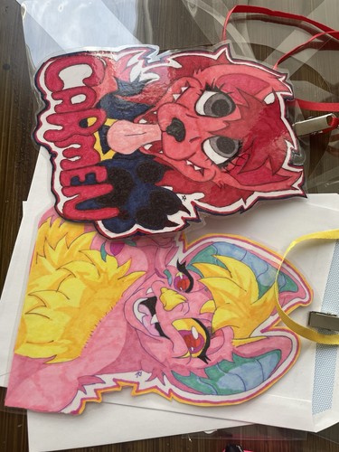 Custom fursuit badges - badges!,