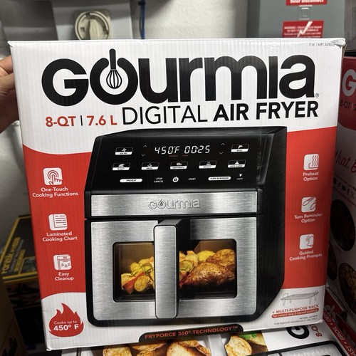 Gourmia digital air - gourmia, 8-qt