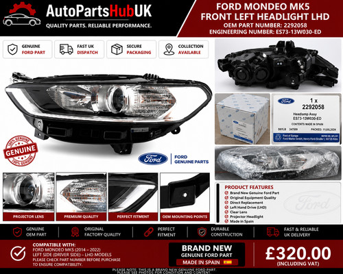 Genuine ford mondeo mk5 - genuine,