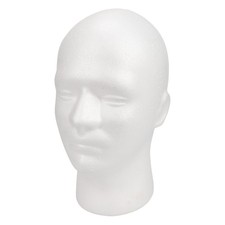 Male Foam Mannequin Head Bust