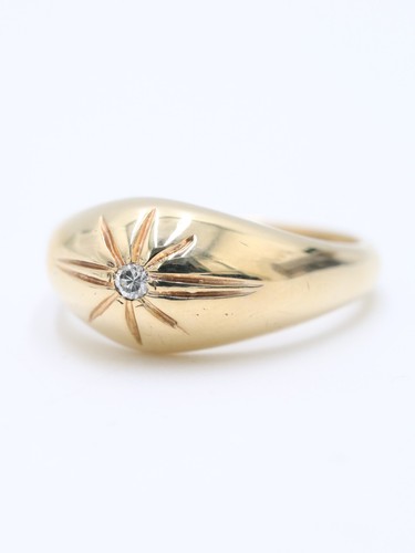 Vintage 9ct yellow gold - yellow,