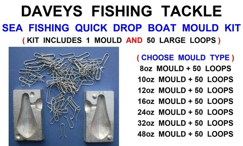Quick drop boat mould loops - quick, mould+50