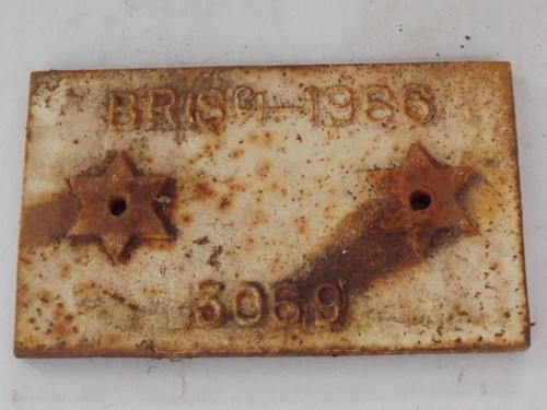 Scottish region wagon plate - br,