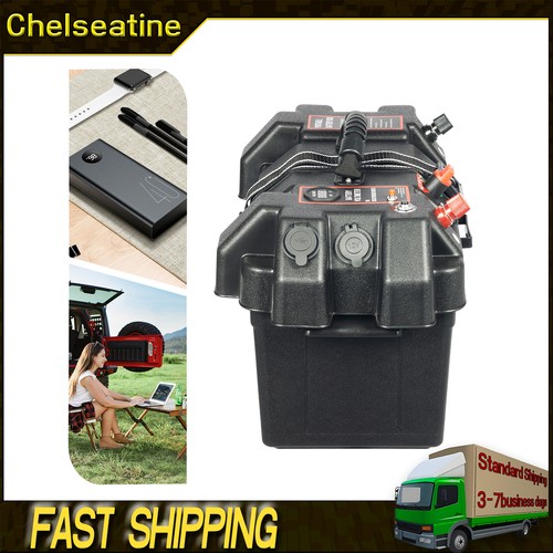 Large leisure battery box with - battery,