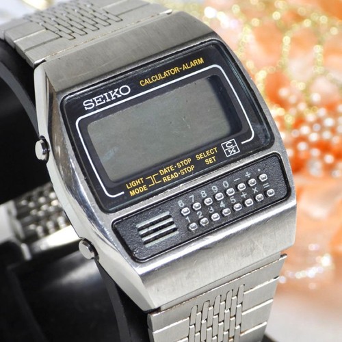 Rare seiko calculator alarm - calculator,