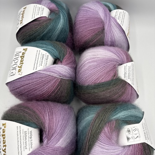 Papatya angora batik yarn - batik,