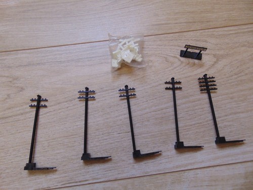 Hornby telegraph poles - hornby, ~
