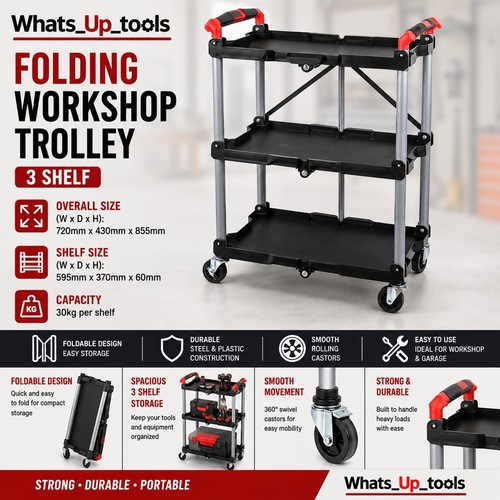 Folding workshop garage tool - folding,