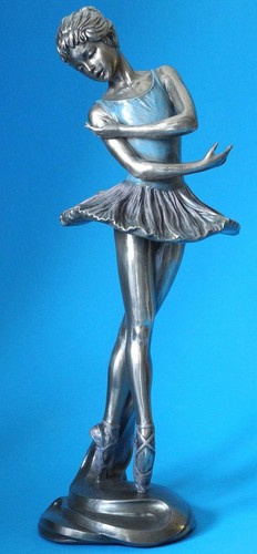 Dancing ballerina bronze - ballerina,