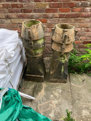 Victorian terracotta chimney - terracotta,