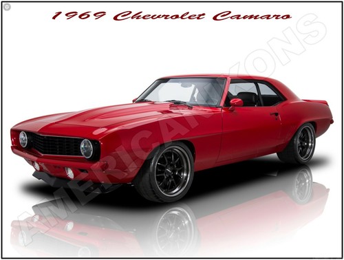 1969 chevrolet camaro hot - chevrolet, rod