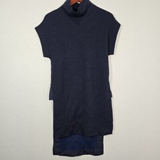 COS Womens XS Blue Wool Blend