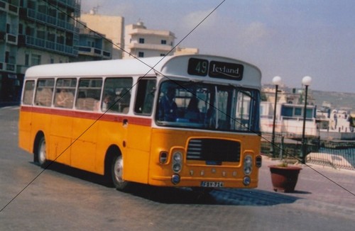Bus photo orange malta - malta,