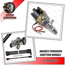 Massey Ferguson TEA 20 MF35 135 Replacement Electronic Distributor and HT Leads