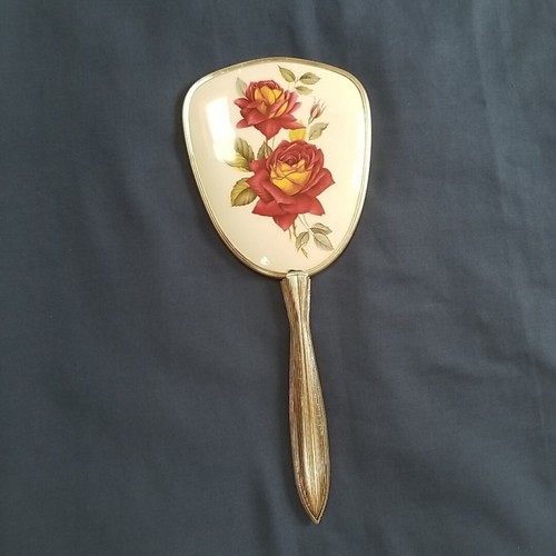 Floral mirror brush - floral,
