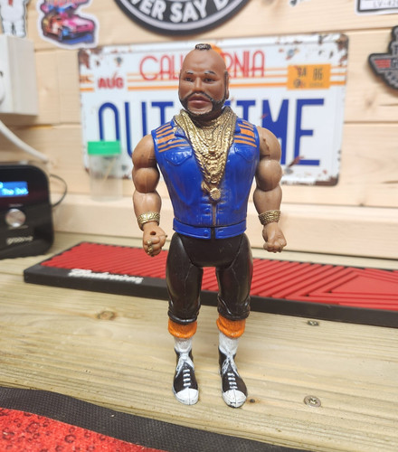 Action figure blue vest - mr.,