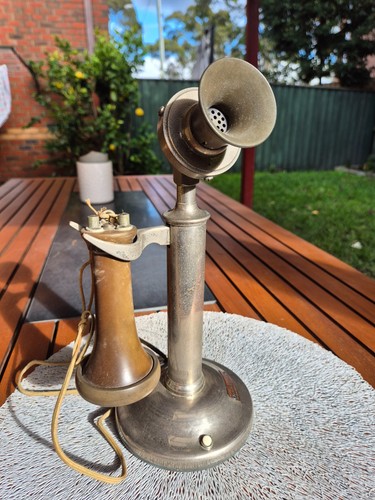Rare nickel candlestick - rare,