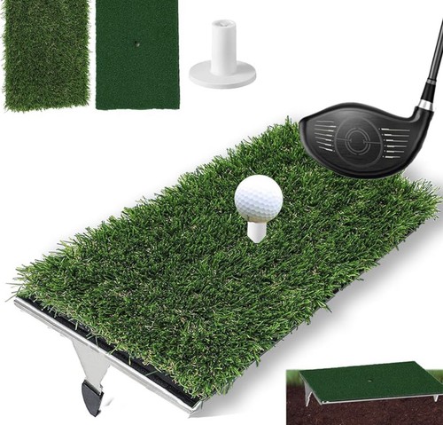Golf mat swing trainer with - golf, 2x
